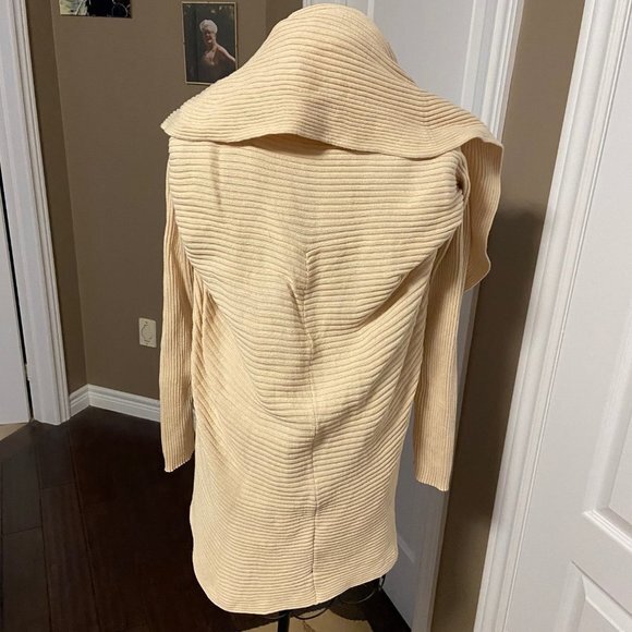 Circular Women's 100% Cotton Sweater in Neutral Beige Size L GUC - Picture 4 of 14